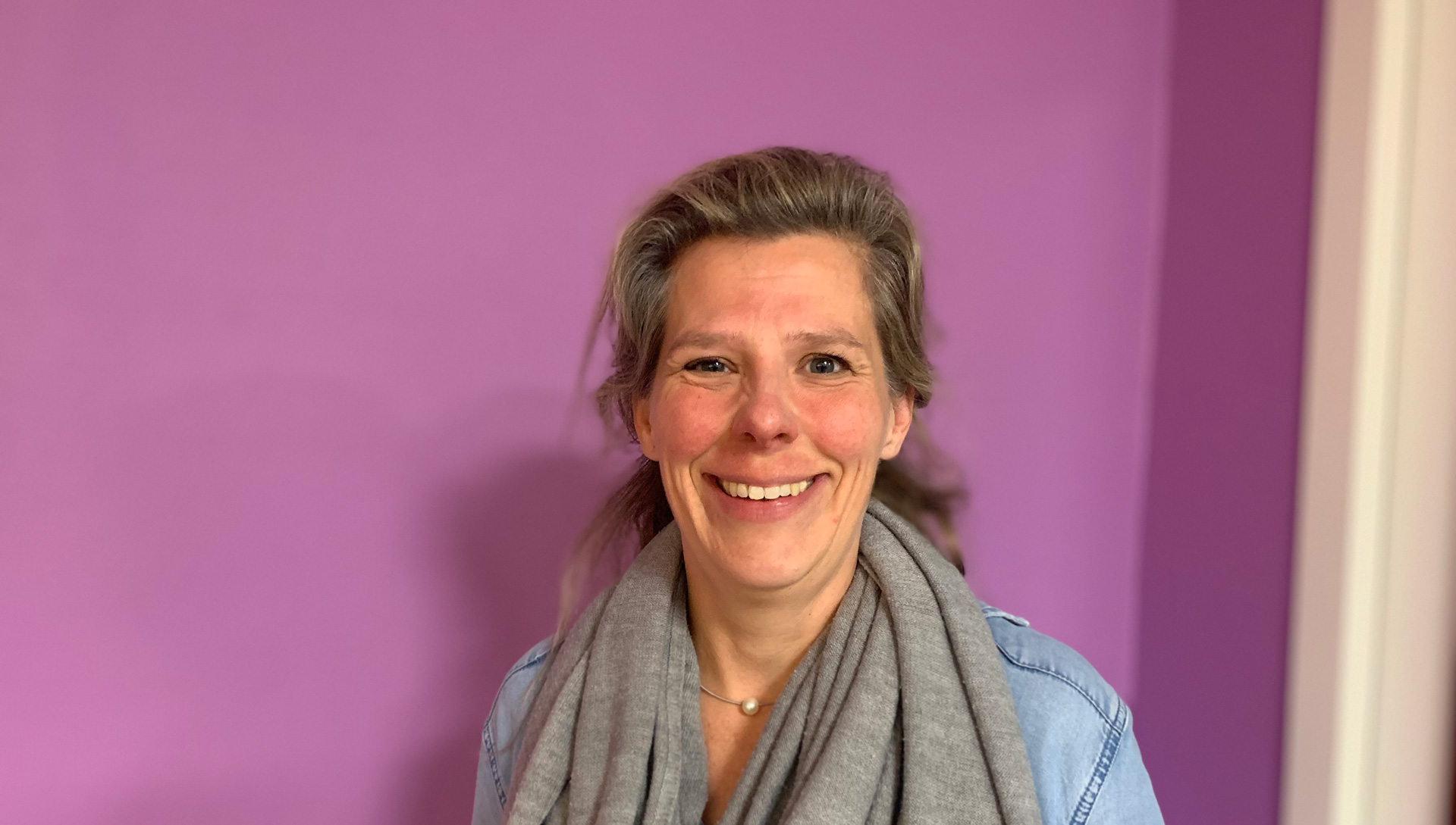 “Wat wilde je vroeger allemaal worden?’ Eigenlijk had ik maar één antwoord: ‘juf’.”